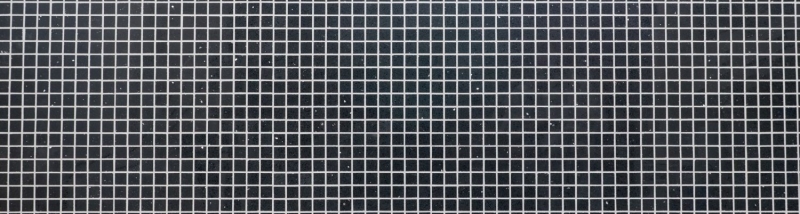 Handmuster Mosaik Fliesenspiegel Quarz Komposit Kunststein Artificial schwarz MOS46-ASM22_m