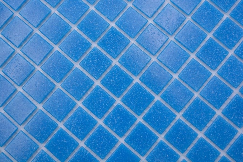 Motif à main Mosaïque en verre bleu Carrelage mural Carrelage de salle de bain Dos de douche MOS200-A14-N_m