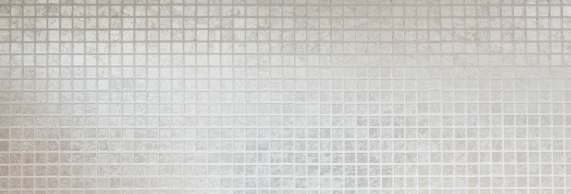 Handmuster Mosaikfliese Transluzent Glasmosaik Crystal silber Struktur BAD WC Küche WAND MOS68-4SB11_m