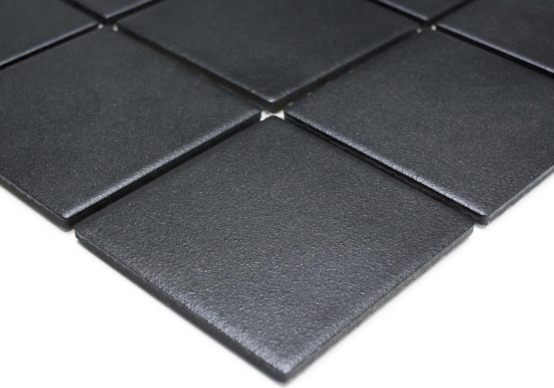 Échantillon manuel Carreau de mosaïque Céramique grise noire Bac de douche Carreau de sol MOS22-0302-R10_m