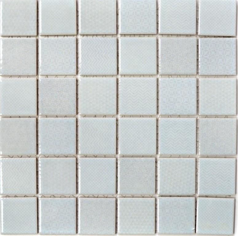 Mosaic tiles mint turquoise green BAD pool tile backsplash kitchen backsplash MOS16-0205_f | 10 mosaic mats