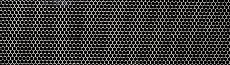 Mosaikfliesen Keramik Hexagon schwarz glänzend Wandfliesen Badfliese MOS11A-0302_f | 10 Mosaikmatten