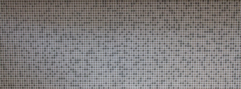 Piastrella di mosaico ECO GLAS Smalto crema opaco MOS140-03C_f | 10 tappetini di mosaico
