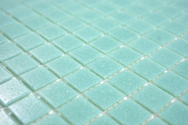Mosaic tile glass green wall tile bathroom tile shower splashback tile backsplash MOS200-A62-N_f | 10 mosaic mats