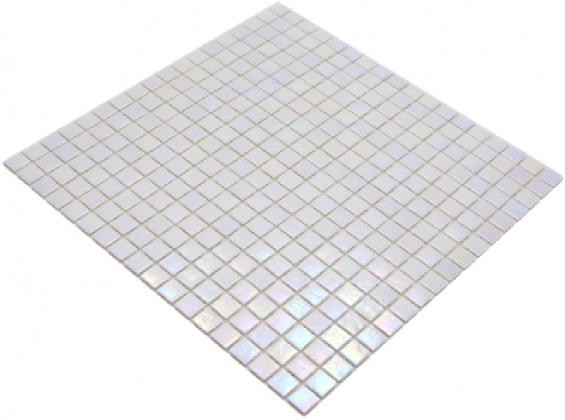 verre mosaïque verre iridium mur carrelage cuisine salle de bain_f | 10 tapis mosaïque