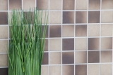 Mosaikfliese Keramik BRAUN BEIGE MIX RUTSCHEMMEND RUTSCHSICHER Küchenrückwand MOS16-1211-R10_f
