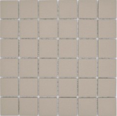 Mosaikfliese Keramik hellbeige magnolia unglasiert RUTSCHEMMEND MOS14B-1211-R10_f