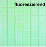 Glasmosaik fluoreszierend grün Mosaikfliese Wand Fliesenspiegel Küche Bad - MOS88-1005_f