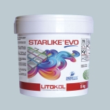 Litokol STARLIKE EVO 400 VERDE SALVIA mintgrün Epoxidharz Kleber Fuge 5kg Eimer