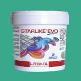 Litokol STARLIKE EVO 410 VERDE SMERALDO grün I Epoxidharz Kleber Fuge 2.5 kg Eimer
