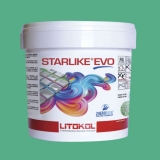 Litokol STARLIKE EVO 420 VERDE PRATO grün II Epoxidharz Kleber Fuge 2.5kg Eimer