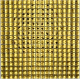 Diamant Mosaikfliese gold glänzend Wand Küche Bad Dusche MOS130-GO821