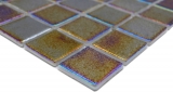 Schwimmbadmosaik Poolmosaik Glasmosaik schwarz mehrfarbig irisierend Wand Boden Küche Bad Dusche MOS220-P55386_m