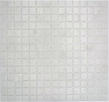 Glasmosaik Mosaikfliese altweiss hellgrau cream Classic papierverklebt - MOS200-A03