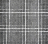 Glasmosaik Poolmosaik Schwimmmosaik Grau Basalt Optik dunkelgrau papierverklebt für Pool - MOS200-A09