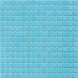 Glasmosaik Mosaikfliese Himmelblau Poolmosaik Schwimmbad - 200-A12