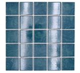 Keramik Mosaikfliese blau smaragdgrün Schlieren MOS14-0403