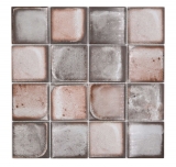 Glasmosaik Mosaikfliese Retro Vinatage Zement Style Pastell Grau Beige MOS88-S08