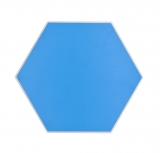 Selbstklebende Hexagon Vinyl Mosaikfliese blau MOS200-S04