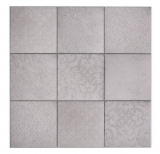 Mosaik Fliesen selbstklebend grau matt Shabby Chic Optik Mosaikfliese Küchenwand Fliesenspiegel Bad MOS200-SCELLO_f