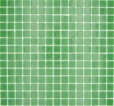 Glasmosaik Mosaikfliese grün glänzend Pooloptik Mosaikfliese Küchenwand Fliesenspiegel Bad Duschwand MOS200-A23_f
