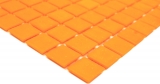 Handmuster Glasmosaik Mosaikfliese orange MOS200-A92_m