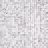 Keramik Mosaik Fliesen Jasba carrara white glänzend Mamoroptik Küchenwand Badezimmerfliese Duschwand / 10 Mosaikmatten