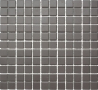 Mosaik Fliese Keramik graubraun unglasiert rutschsicher Anti Slip Badfliese Bodenfliese Küchenfliese - MOS18-CU050