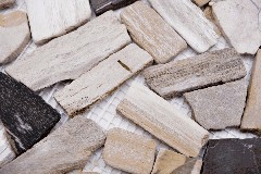 Handmuster Bruch/Ciot mix wood stone Fossil Wand Fliesenspiegel MOS44-Fossil_m