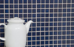 Keramikmosaik Mosaikfliesen KOBALTBLAU DUNKELBLAU glänzend Fliesenspiegel Küche Bad MOS18-0405