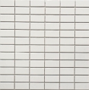 Rod mosaic tile ceramic white glossy tile backsplash kitchen MOS24B-0101