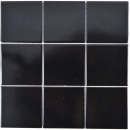 Mosaic tile ceramic black matt tile WC bathroom tile MOS23-0311_f