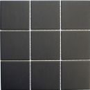 Mosaic tile ceramic black anthracite graphite unglazed kitchen splashback MOS14-CU922_f