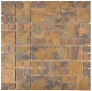 Mosaic splashback copper brown combi brown kitchen MOS49-1502_f