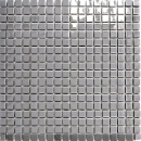 Edelstahl Mosaik Fliese silber glänzend Fliesenspiegel Küchenwand MOS129-15G