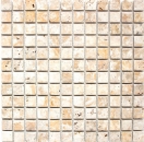 Mosaic tile travertine natural stone yellow gold antique travertine MOS43-51023_f