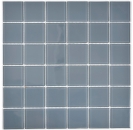 Carreau de mosaïque Translucide Mosaïque de verre Crystal gris SALLE DE BAIN WC CUISINE MUR MOS69-0202_f | 10 Tapis de mosaïque