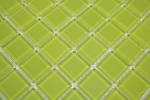 Mosaikfliese Glasmosaik gelb grün Schwimmbadmosaik Poolmosaik MOS63-0507