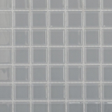 Mosaikfliese Glasmosaik hellgrau Schwimmbadmosaik Poolmosaik MOS60-0204