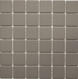 Mosaic tile ceramic mud gray unglazed RUTSCHEMMEND BAD MOS14B-0204-R10_f