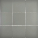 Mosaik Fliese Keramik metall matt Küchenrückwand Spritzschutz MOS23-2201_f