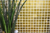 Mosaik Rückwand Glasmosaik gold Struktur MOS120-0742_f