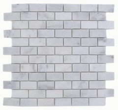 Mosaïque Marbre Pierre naturelle blanche Brick Ibiza Antique Marble MOSSopo-46692_f